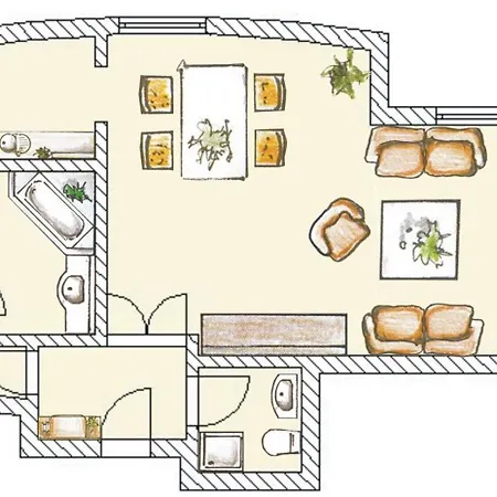Appartement Brise Marfa App 04 Niedersachsen Heringsdorf (Usedom)